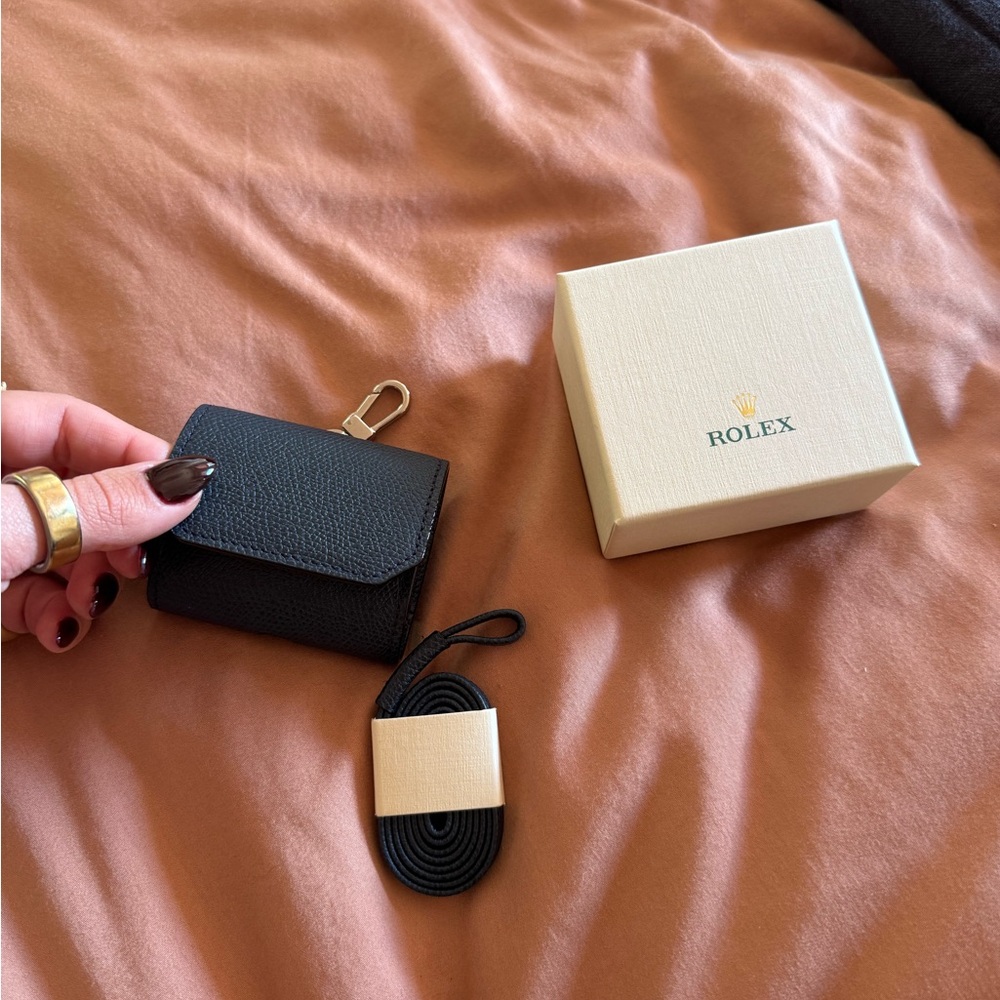 Rolex Airpod Leather Case with Box